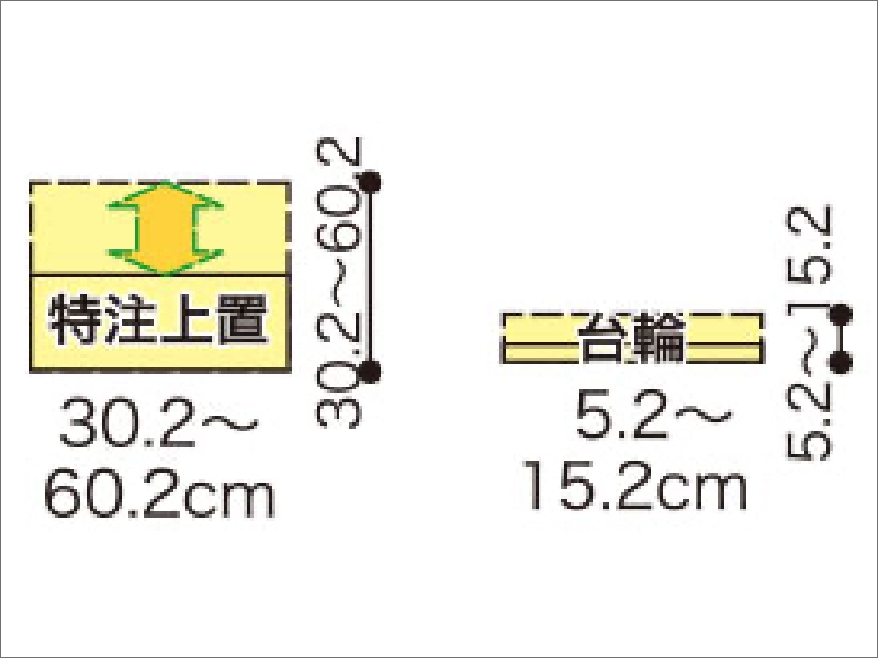 高さサイズオーダー